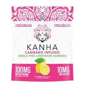 KANHA - Pink Lemonade - 10ct - 100mg