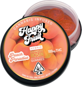 HAPPY FRUIT - Peach Paradise Rosin Gummies 100mg 