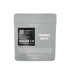 STIIIZY | Flower | Light Grey | Triangle Mintz | 3.5g