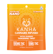 NANO SATIVA - TANGERINE TWIST 100MG - KANHA