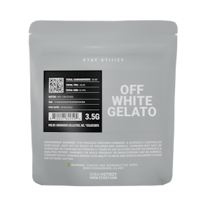 STIIIZY - STIIIZY | Flower | Light Grey | Off White Gelato | 3.5g