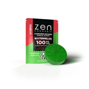 Zen - Zen Watermelon Hybrid Single 100mg Edibles