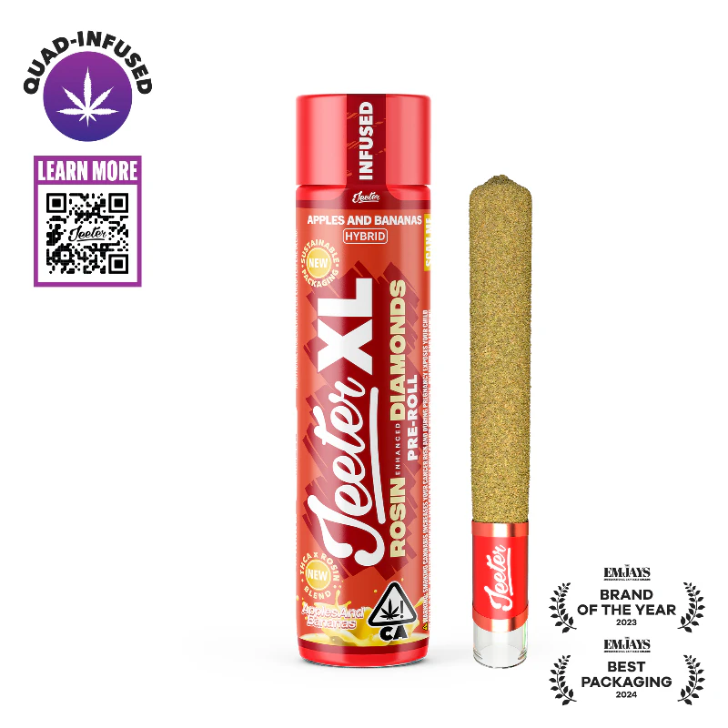 Jeeter - Jeeter - Apples & Bananas Infused XL Preroll 2g Main Image
