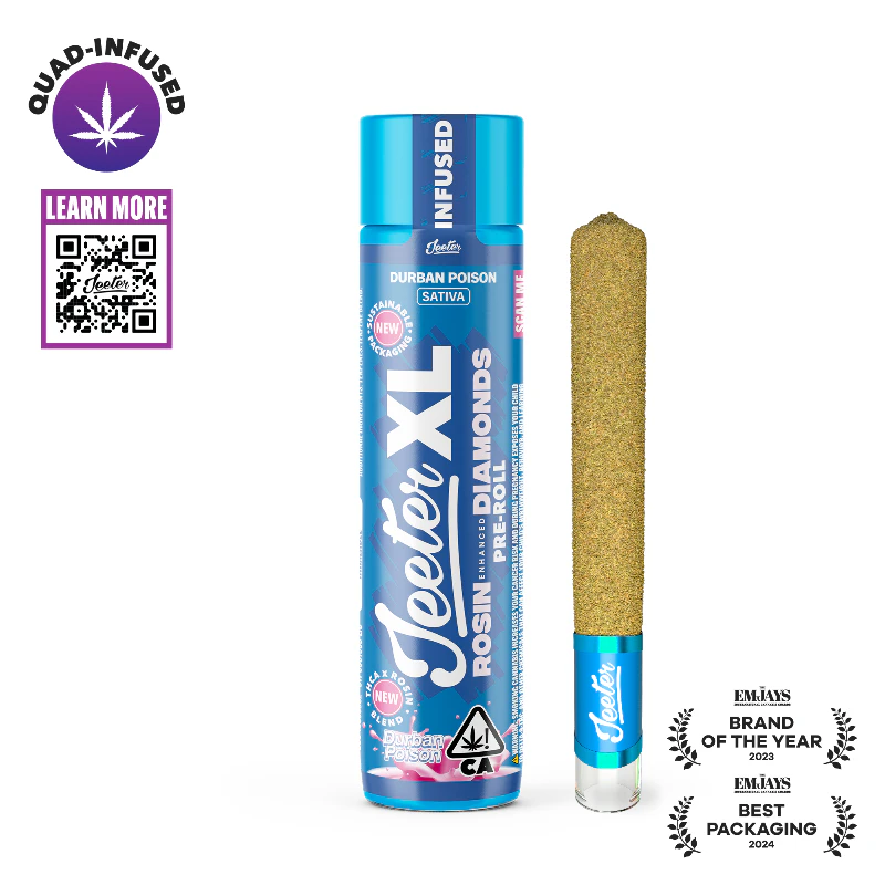 Jeeter - Jeeter - Durban Poison XL Infused Preroll 2g Main Image