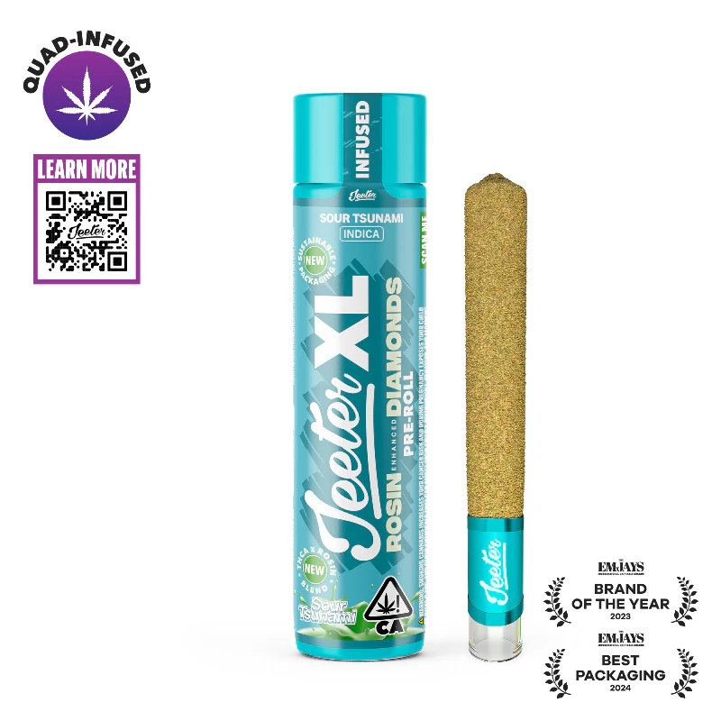 Jeeter - Jeeter - Sour Tsunami Infused XL Preroll 2g Main Image