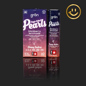 Grön Pearls| Blackberry Lemonade 1:1:1 CBN/CBD/THC | 10pk