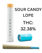 Cabana | Preroll 1pk/1g [H] | Candy Apple Kush