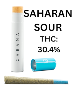 CABANA - Cabana | Preroll 1pk/1g [S] | Saharan Sour