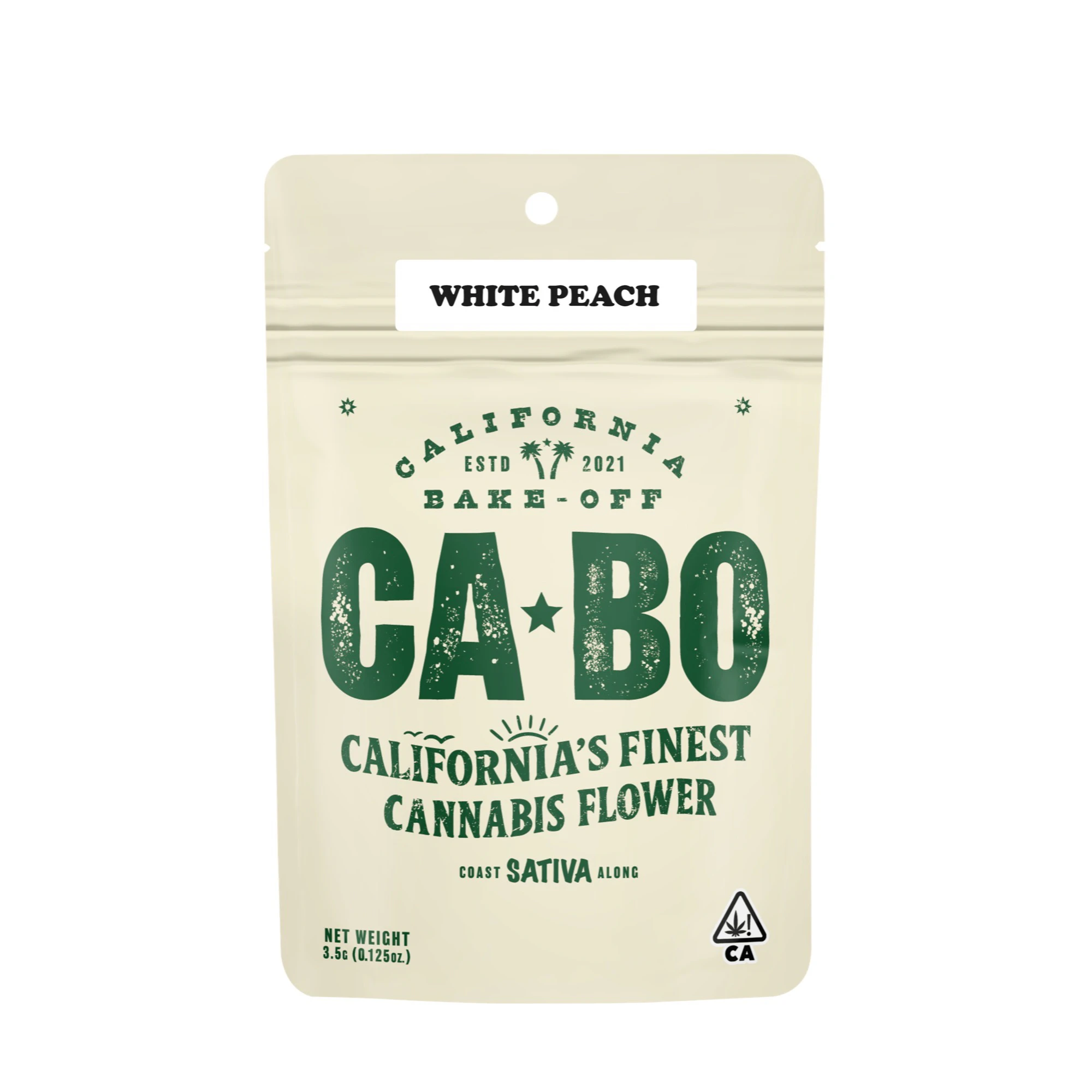 CABO - CABO White Peach Flower (S) 3.5g Main Image
