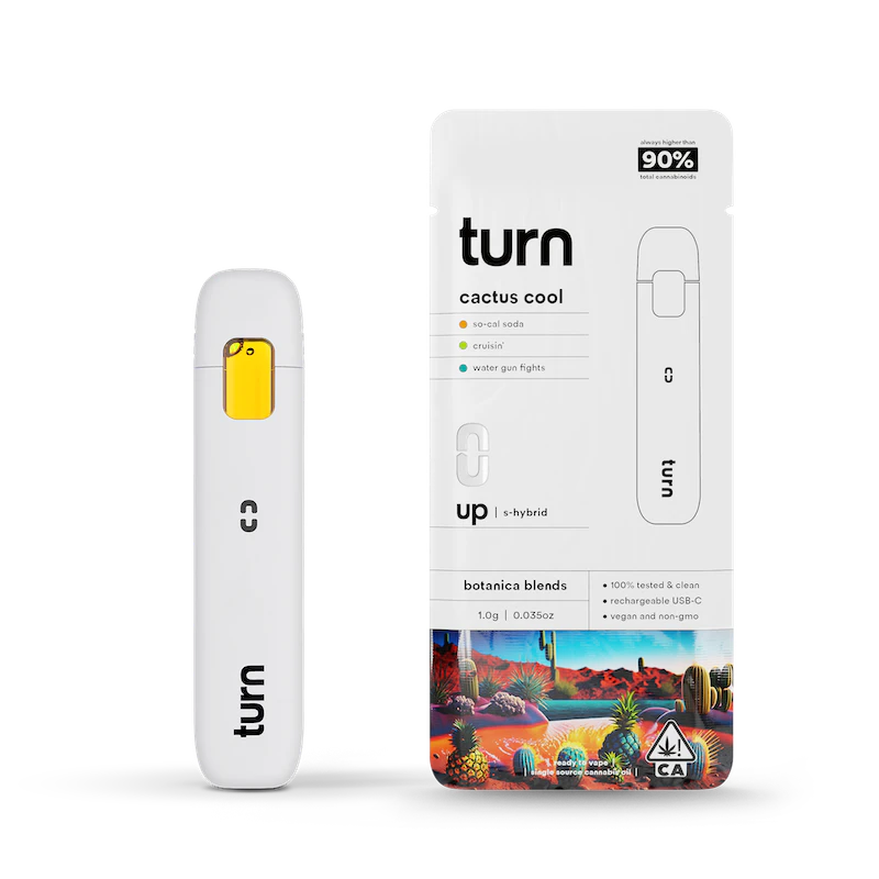 turn - AIO - Cactus Cool (Botanical Blends) - 1g (SH) - Turn Main Image