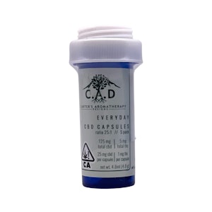 CARTER'S AROMATHERAPY DESIGN - EVERYDAY CBD CAPSULES 25MG (5CT)