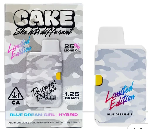 CAKE - CAKE - AIO - Blue Dream Girl - CAMO - Designer Distillate - 1.25G Main Image
