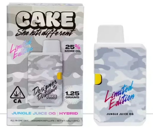 CAKE - CAKE - AIO - Jungle Juice OG - CAMO - Designer Distillate - 1.25G Main Image