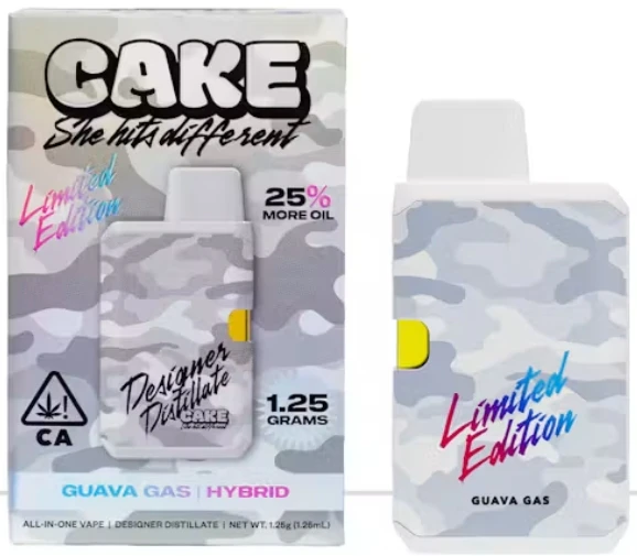 CAKE - CAKE - AIO - Guava Gas - CAMO - Designer Distillate - 1.25G Main Image