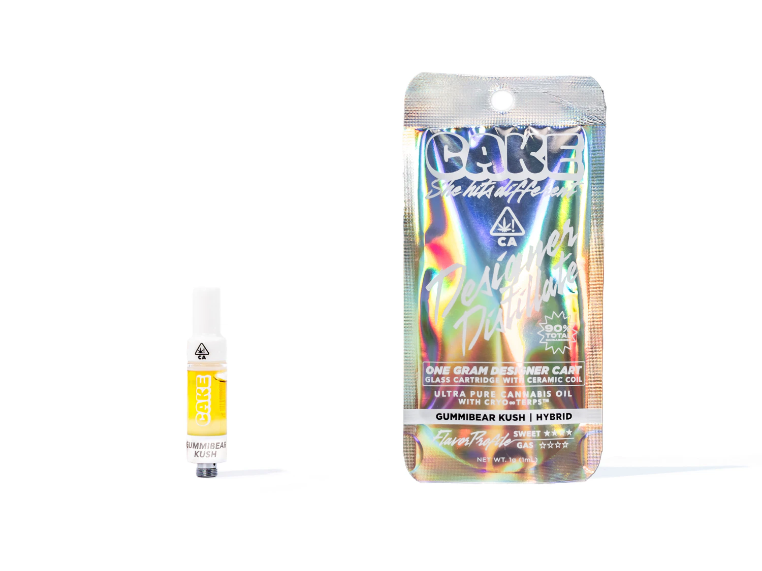 CAKE - CAKE - 1g Cartridge - Gummibear Kush Main Image