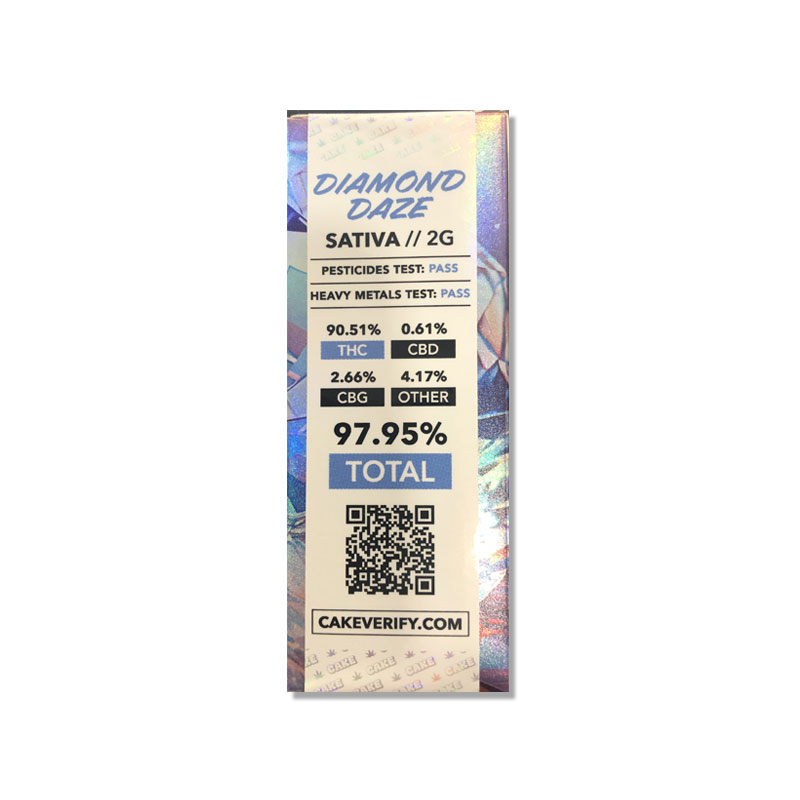 CAKE 2G DISPO DIAMOND DAZE - InstaChief Cannabis