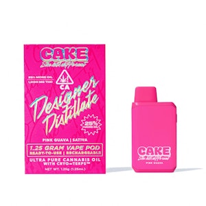 Cake - CAKE - 1.25g Distillate AIO - Pink Guava