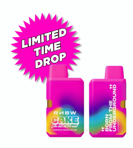 Cake - CAKE x RNBW - 1.25g Distillate AIO - RNBW Cake OG Main Image