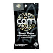 CAM - 0.7g Indoor PreRoll 5 Pack (Wedding Cake-Hybrid)