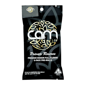 CAM - CAM - 0.7g Indoor PreRoll 5 Pack (Wedding Cake-Hybrid)