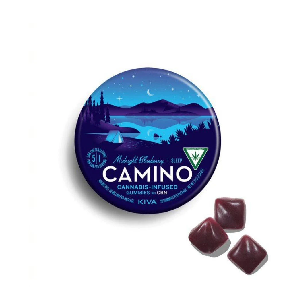 Camino - 20:4 CBN-Midnight Blueberry-Camino Gummies 200mg Main Image