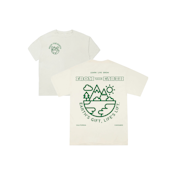 THE CAMP T-SHIRT - CREAM - L - FROM THE EARTH