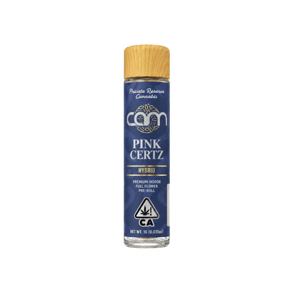 CAM - PINK CERTZ PREROLL 1G - CAM Main Image