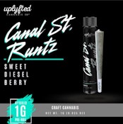 Uplyfted-Canal St. Runtz-Hybrid-Hash Rosin-1g-24.68%
