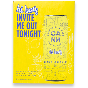 CANN - CANN - Hi Boys - Lemon Lavender - Drinks - 4pk - 20mg