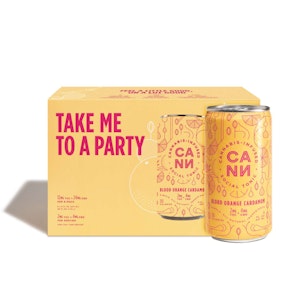 CANN - CANN | BLOOD ORANGE CARDOMOM 1:2 THC/CBD - 6PK | BEVERAGE | 8OZ