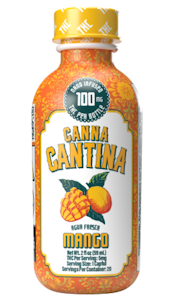 CANNA CANTINA - MANGO THC WATER - CANNA CANTINA - 100mg