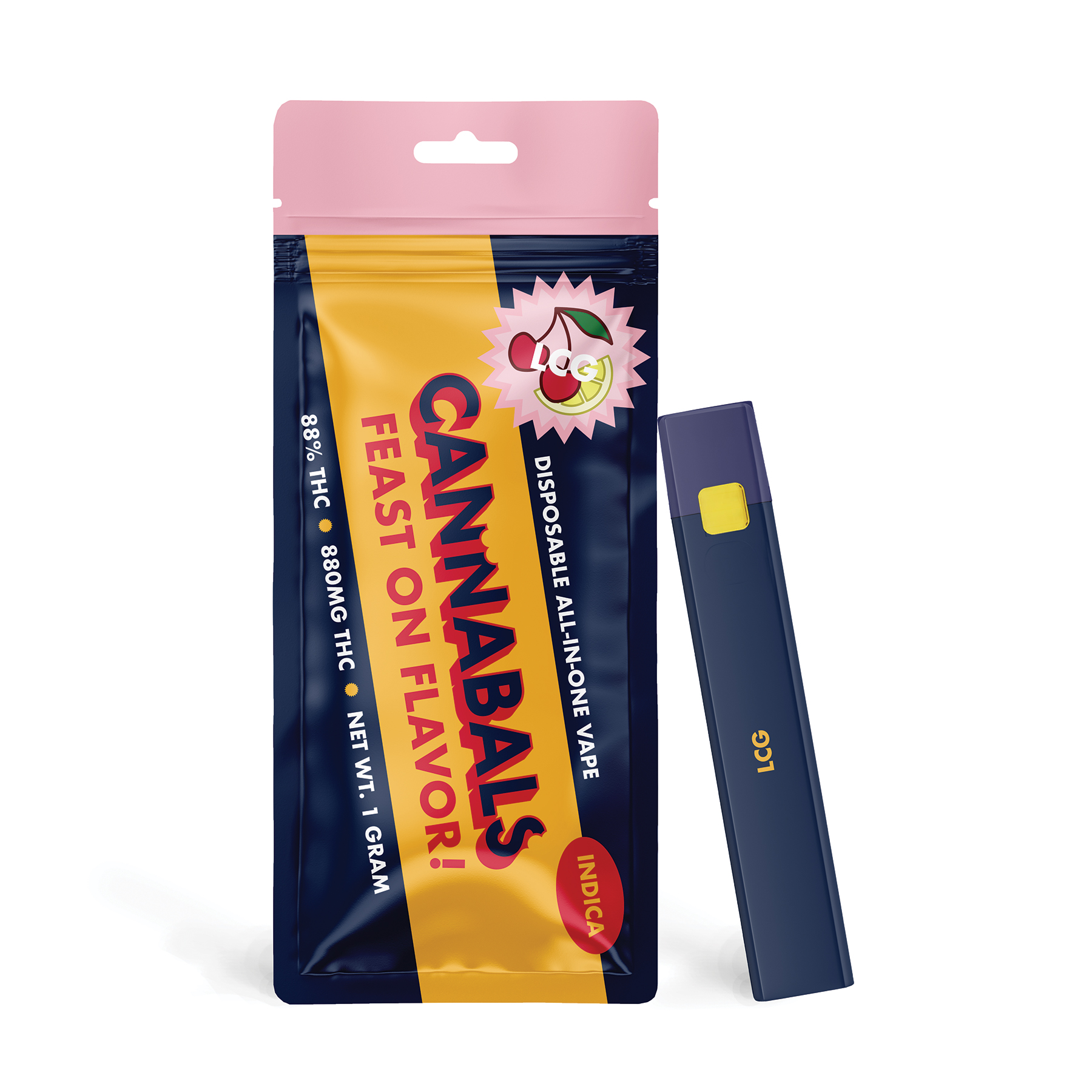 Cannabals | Vape AIO | Lemon Cherry Gelato | 1g