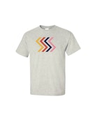 Cannabicity Apparel | Gildan Ultra T shirt Zig Zag Ash | 2XL