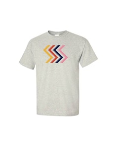 Cannabicity - Ash ZigZag Tee - XL | Cannabicity Apparel