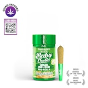 Jeeter Baby | Cannalope | Infused Pre-Roll Pack | [2.5g] 5pk | Indica