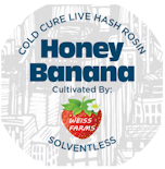 Honey Banana | 73.29% THC | Live Rosin (Concentrate) 1g | NYCE  -bf1