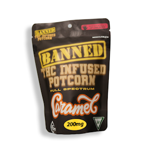 Banned Edibles - Banned - Caramel Potcorn - 200mg