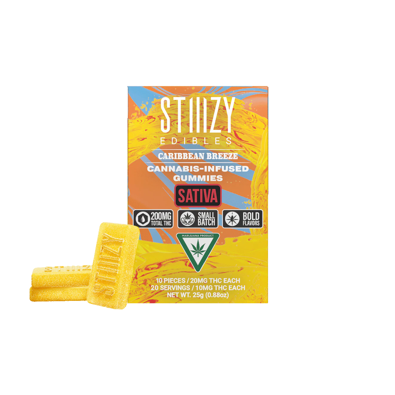 STIIIZY - Stiiizy Gummies - Caribbean Breeze - 200mg Main Image