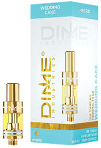 【1ml × 3本】CNP + H4CBDリキッド 90％WEDDINGCAKE DIME INDUSTRIES: Wedding Cake 1g Cartridge (I/H) - Best D