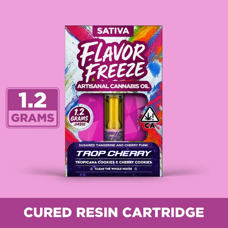 Flavor Freeze - FLAVOR FREEZE: Trop Cherry 1.2g Cured Resin Cart (S) Main Image
