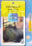 FRIENDLY BRAND: Zweetiez 1g Live Resin Cartridge (H)