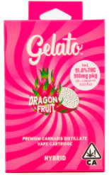 Gelato - GELATO: *OVERSTOCK* Dragon Fruit 1g Flavor Vape Cart (H) Main Image
