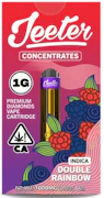 JEETER CART:  Double Rainbow 1g Premium Liquid Diamonds Vape Cartridge (I)