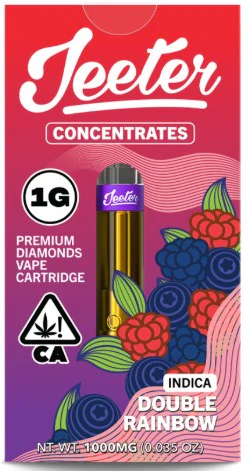 Jeeter - JEETER CART:  Double Rainbow 1g Premium Liquid Diamonds Vape Cartridge (I) Main Image