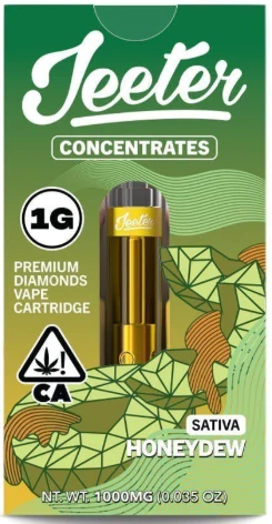 Jeeter - JEETER CART: Honeydew 1g Premium Liquid Diamonds Vape Cartridge (S) Main Image