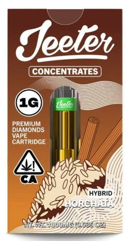 Jeeter - JEETER CART: Horchata 1g Premium Liquid Diamonds Vape Cartridge (H) Main Image