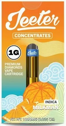 Jeeter - JEETER CART: Milkman 1g Premium Liquid Diamonds Vape Cartridge (I) Main Image
