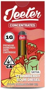 JEETER CART: Strawberry Sour Diesel 1g Premium Liquid Diamonds Vape Cartridge (S)