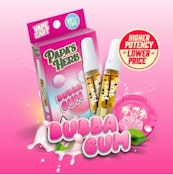 PAPA'S HERB: Bubba Gum 1g Vape Cart (H)