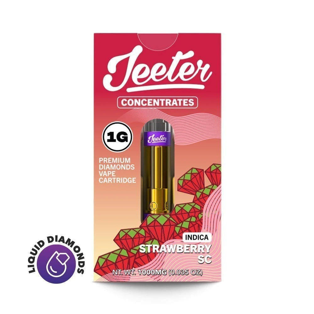 Jeeter - Jeeter Juice - 1g Liquid Diamonds Cart - Strawberry SC Main Image